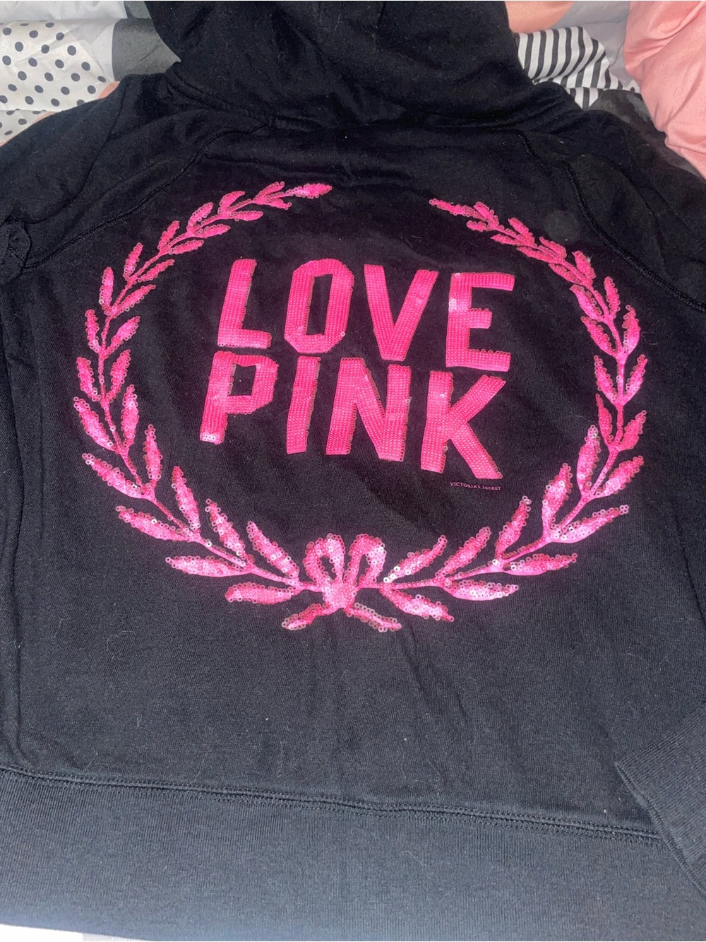 pink VS HOODIE